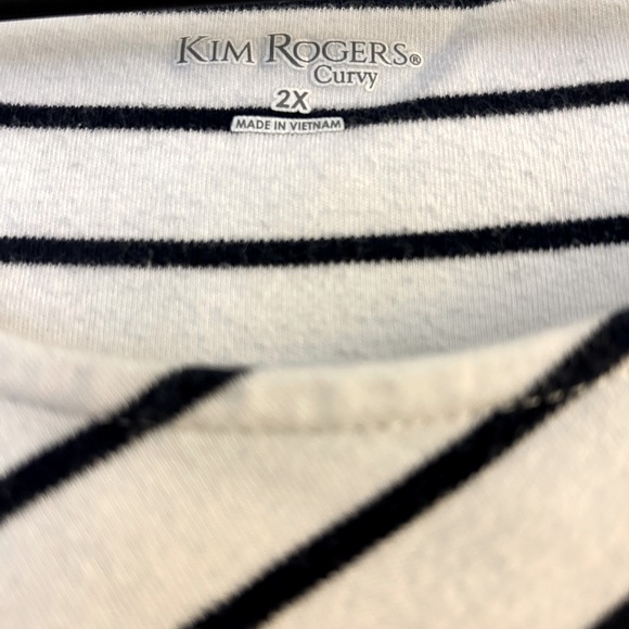 Kim Rogers Striped Top - Picture 3 of 3